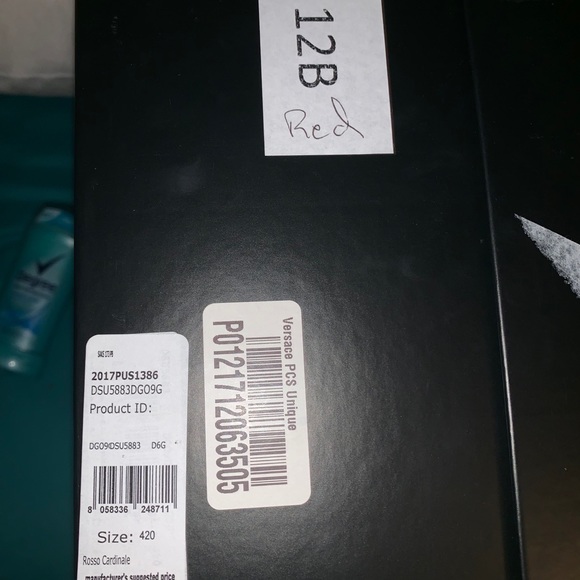 Red Versace Slides - Picture 7 of 7